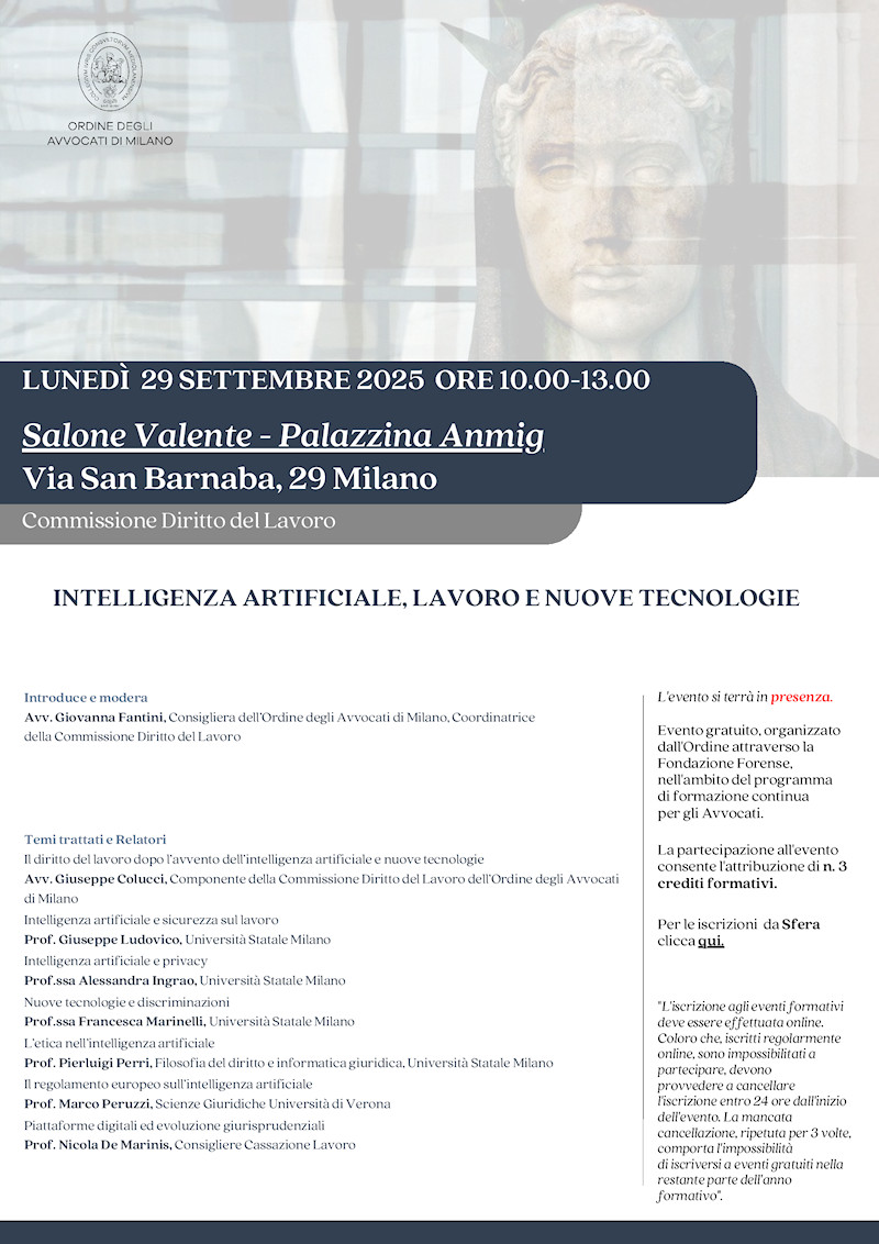 Convegno del 29-09-2025
